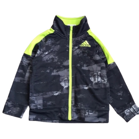 ADIDAS 2T zip up Jacket toddler 24 months 2 year old - Picture 1 of 6